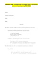 BIOLOGY C405 Anatomy and Physiology Task 1 Dissection (answers) latest spring 2021/2022.