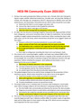 HESI RN Community Exam 2020/2021