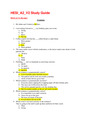 HESI_A2_V2 Grammar Study Guide