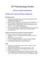 ATI Pharmacology Review STUDY GUIDE. A+ RATED