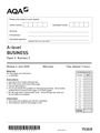 A-level BUSINESS Paper 2 Business 2
