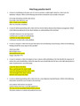 Med Surg practice test B