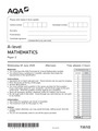 A-level MATHEMATICS Paper 2