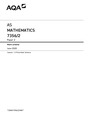 AQA MATHEMATICS 7356/2 Paper 2 Mark Scheme June 2020
