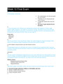 Week 10 Final Exam NSG 6420