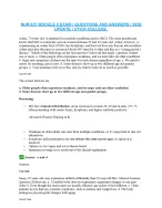 NUR 621 MODULE 2 EXAM QUESTIONS AND ANSWERS 2026 UPDATE -UTICA COLLEGE.