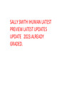 SALLY SMITH IHUMAN LATEST PREVIEW LATEST UPDATES UPDATE 2023.ALREADY GRADED.