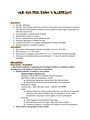 NUR 425 PEDS EXAM 3 BLUEPRINT