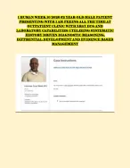 I HUMAN WEEK 10 2026 62 YEAR OLD MALE PATIENT PRESENTING WITH I AM ...