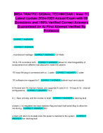 IMSA Traffic Signal Technician level 1 certification Latest Update 2024 IMSA Traffic Signal Technician level 1 certification Latest Update 2024