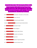 CompTIA Security+ 701 Acronyms [FULL LIST] Latest Update 2024-2025 ...
