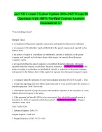 acct 5312 exam 2 Latest Update 2026-2027 Exam 50 Questions with 100% Verified Correct Answers Guara