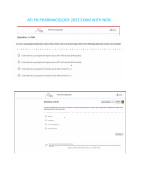 ATI RN PHARMACOLOGY 2023 EXAM WITH NGN.docx