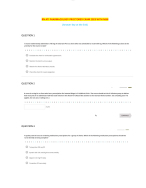 ATI RN Pharmcology  Exam (2023-2025) – 70 Verified Questions & Answers