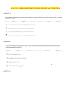 ATI RN Leadership Exam with NGN 2023-2025 All 70 Screenshot Questions and ATI Approved Answers # Real 2025 Exam for RN ATI Leadership Proctored Exam with ATI Marking Scheme