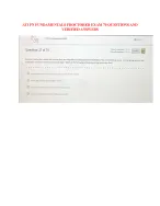 ATI PN Fundamentals 2023 (New 2026 Version) Proctored Assessment with NGN –70 Questions and Answers