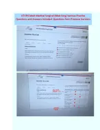 ATI RN Adult Medical Surgical 2023 Actual & Retake Proctored Exam with NGN 100 Clear Questions to Pa...