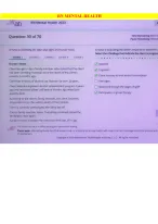 ATI RN Mental Health 2023 Proctored Exam with NGN 70 Questions and Answers