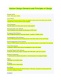 Fashion Design Elements and Principles of Design Exam