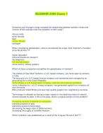 BUSMHR 2000 Exam 1 | Questions with 100% Correct Answers