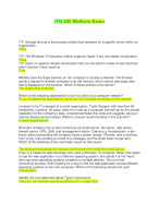 ITN 200 Midterm Exam | Questions with Verified Answers