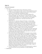 NUR 600 Exam 3 Study Guide | William Patterson University
