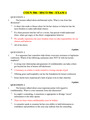 COUN 506 HSCO 506 - EXAM 4:LIBERTY UNIVERSITY ( 100% CORRECT)