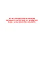 ATI NCLEX  QUESTIONS & ANSWERS RATIONALES, LATEST  NUR 101  NCSBN TEST BANK - for the NCLEX-RN & NCL...