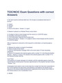 TCIC/NCIC/TLETS EXAMS COMPILATION QUESTIONS & ANSWERS BUNDLE - DocMerit