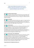 NSG 6101 FINAL EXAM QUESTIONS WITH CORRECT VERIFIED ANSWERS LATEST UPDATE (2025/2026) GUARANTEE