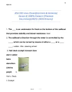 ASA 101 FINAL EXAM QUESTIONS and ANSWERS| 2025/ - DocMerit