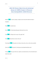 ASA 101 EXAM 2 QUESTIONS and ANSWERS| (2025/ 2026 UPDATE) - DocMerit