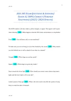 ASA 105 EXAM QUESTIONS and ANSWERS| (2025/ 2026 UPDATE) - DocMerit