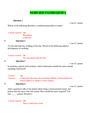 NURS 6541 PATHO QUIZ 1 (NEW-2020)| WALDEN UNIVERSITY| VERIFIED ANSWERS, 100% CORRECT