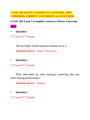 CCOU 202 EXAM 3 SET-2 / CCOU202 EXAM 3 SET-2 | COMPLETE ANSWERS, 100% VERIFIED | LIBERTY UNIVERSITY