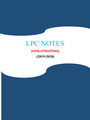 LPC NOTES ON CIVIL LITIGATION (NEW) | 100 % CORRECT