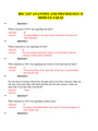 BSC 2347 MODULE 4 QUIZ / BSC2347 MODULE 4 QUIZ : A&P II (NEW) | VERIFIED ANSWERS, 100 % CORRECT