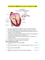 NUR 3524 CHRONIC EXAM 2 STUDY GUIDE / NUR3524 CHRONIC EXAM 2 STUDY GUIDE (VERSION 1) | RASMUSSEN COLLEGE