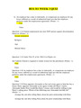 BUS 311 Week 3 QUIZ / BUS311 Week 3 QUIZ (NEW)| UNIVERSITY OF PHOENIX| 100% CORRECT