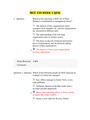 MGT 330 WEEK 1,2,3,4,5 QUIZZES & FINAL EXAM / MGT330 WEEK 1,2,3,4,5 QUIZZES & FINAL EXAM (NEW) | ASHFORD UNIVERSITY