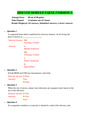 HIM 1125 MODULE 5 QUIZ / HIM1125 MODULE 5 QUIZ (VERSION 2) (NEW)| COMPLETE SOLUTION