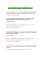 RN COMPREHENSIVE PREDICTOR 2019 (150 Verified Questions & Answers) Study Guide