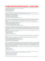 ATI MED SURG PROCTORED EXAM 2019 – (STUDY GUIDE)