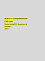 NGN ATI Comprehensive Exit Exam Study Guide 2023