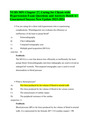 NURS 5051 Chapter 27, Caring for Clients with Hypertension Exam Questions and Answers Rated A+