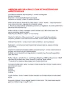 AMERICAN AND PUBLIC POLICY EXAM WITH QUESTIONS AND ANSWERS 2026 -14.
