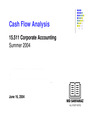 Cash Flow Analysis