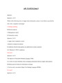 APU TLMT312 Quiz 9