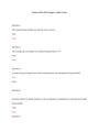 Eastern HSA3223 Chapter 6 Quiz Latest