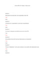Eastern HSA3223 Chapter 14 Quiz Latest